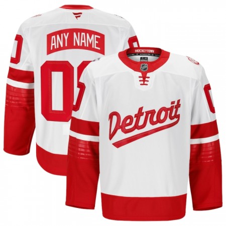 Detroit Red Wings Hockeydrakt Custom Fanatics Premium NHL Stadium Series 2024-25 Hvit - Herre
